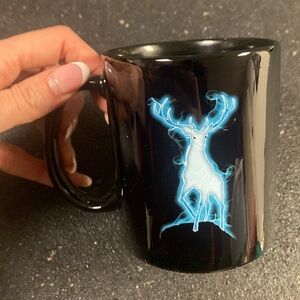 Harry Potter A Forbin Forest Experience  white stag mug
